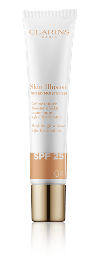 CLARINS SKIN ILLUSION TINTED MOISTURIZER SPF25 04 NEW